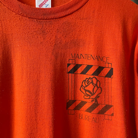 80’s Rose City Maintenance Tee - Large