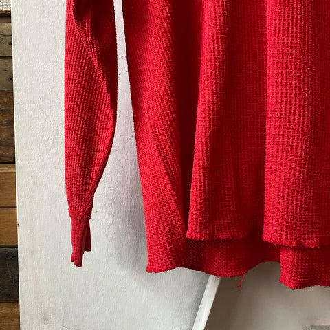 80’s Red Thermal Shirt - Large