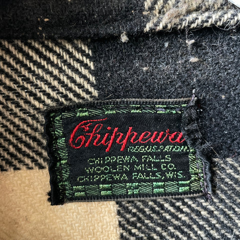 40’s Chippewa Wool Plaid Flannel - Medium