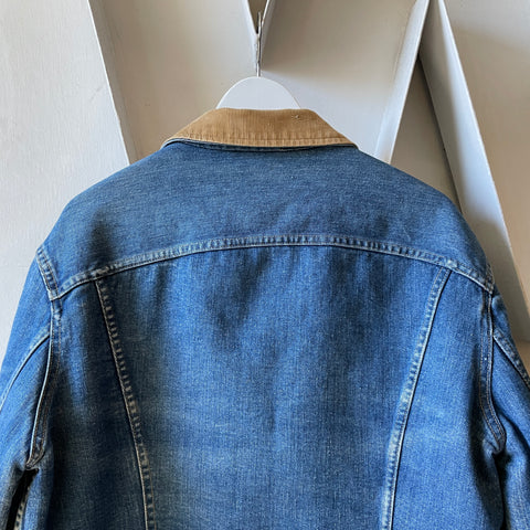 70’s Lee Storm Rider Blanket Lined Denim Jacket - Large