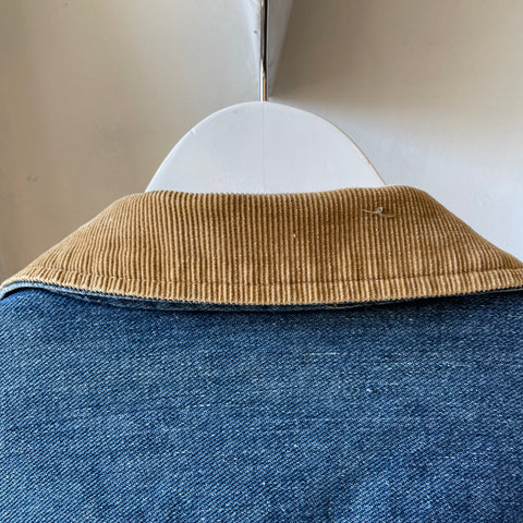 70’s Lee Storm Rider Blanket Lined Denim Jacket - Large