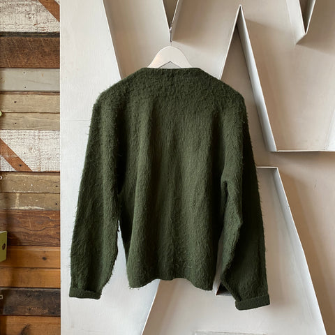 60’s Shaggy Cardigan - Large