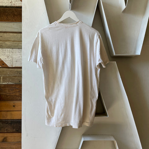 80’s Blank Pocket Tee - Large