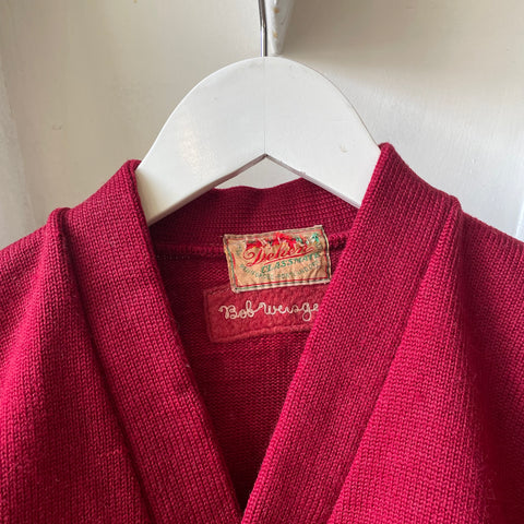 60's Dehen Collegiate Cardigan - XS