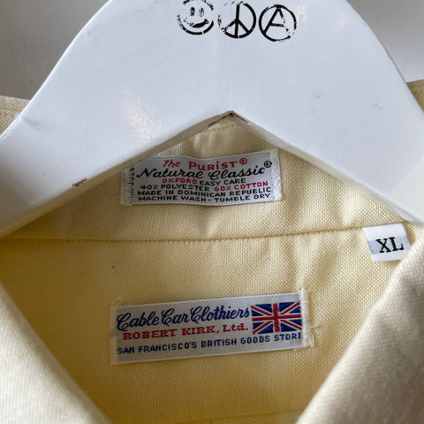 60’s Oxford Button-Down Shirt - XL