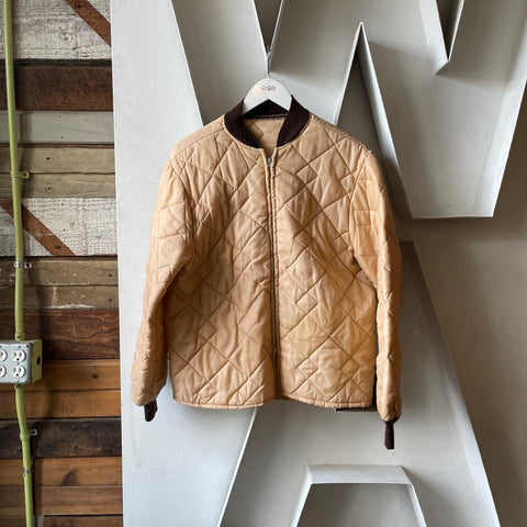 70’s Thermal Zip-Up Jacket - Medium