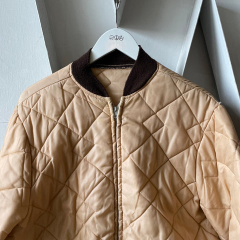 70’s Thermal Zip-Up Jacket - Medium