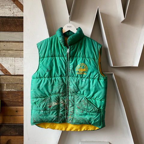 70’s Super Sonics Painter Insulated Vest - Large