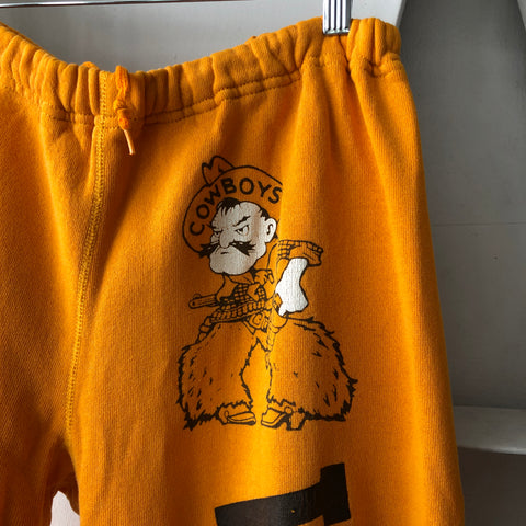 80's Wyoming Sweat Pants - 32-38” x 28.5”