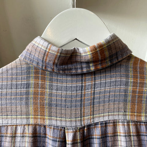 70’s Levi’s Big E Plaid Shirt - XS