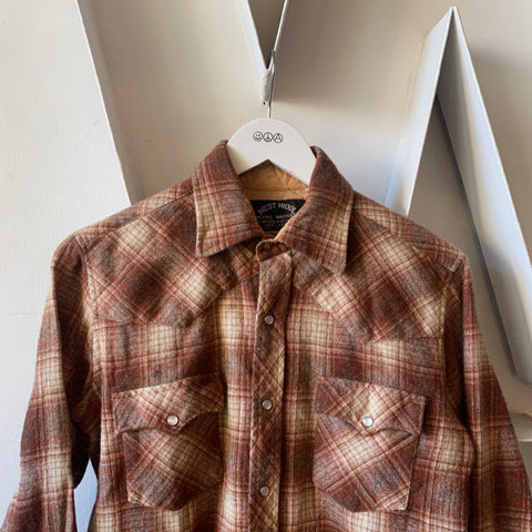 70's Wool Flannel - Medium