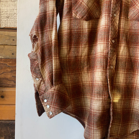 70's Wool Flannel - Medium