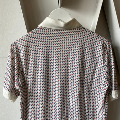 70’s Geometric Collared Shirt - Medium