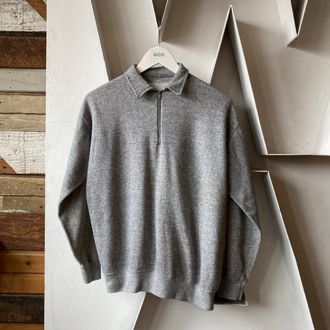 60’s Quarter Zip Sweatshirt - Large