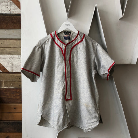 50's Rawlings Wool Baseball Jersey - M/L