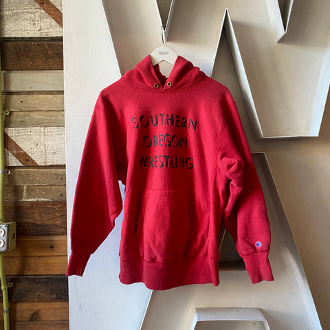 90's Reverse Weave Hoodie - Large
