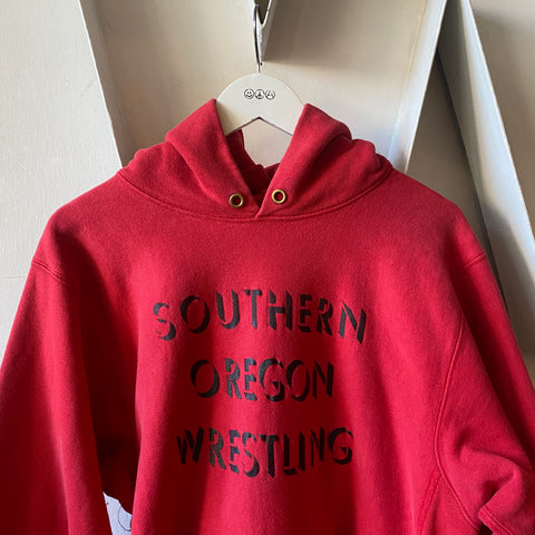90's Reverse Weave Hoodie - Large