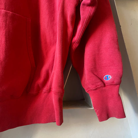 90's Reverse Weave Hoodie - Large