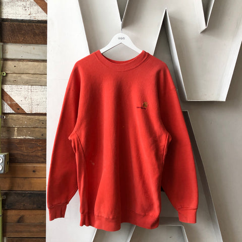 80's Carhartt Coral Crewneck - XL