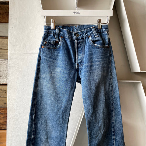 80’s Levi’s 501 Denim - 24” x 29”