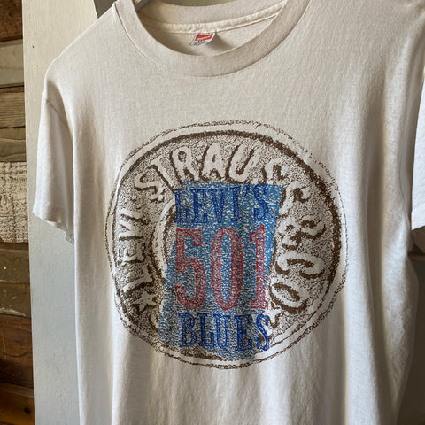 80's Levi’s 501 Tee - Medium
