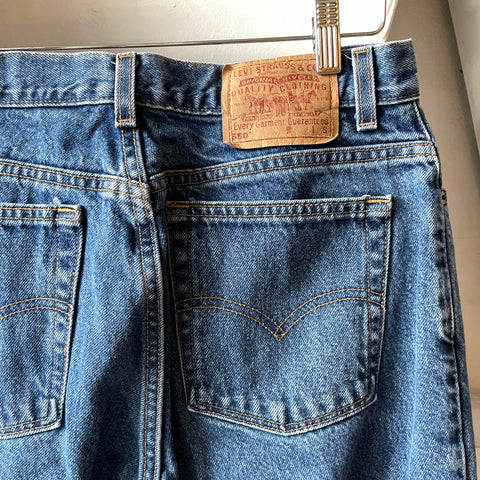 90’s Levi’s 550 Denim - 32” x 28”