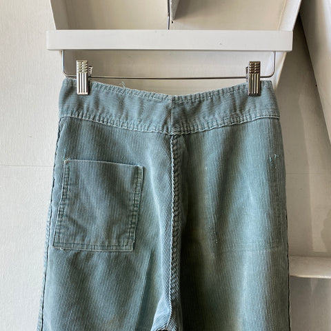 70's Double Zip Flares - 26” x 32”