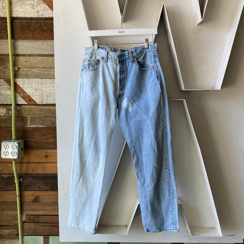 90's Levi's Two Tone 501 - 31” x 29”