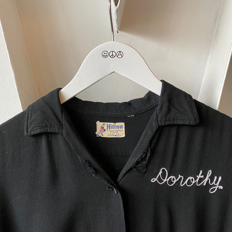 70’s Rayon Bowler - Cropped Large