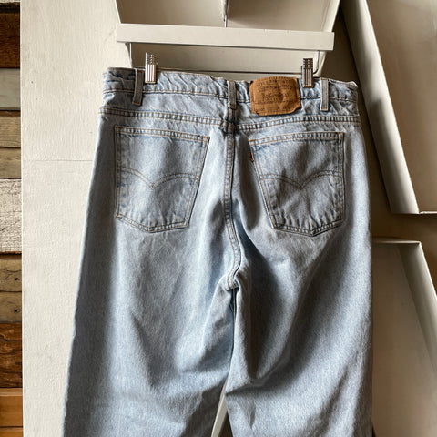 90’s Levi’s Orange Tab Denim - 34” x 31.5”