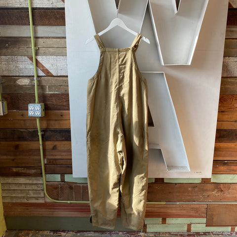 WW2 Wool Lined Bibs - Medium