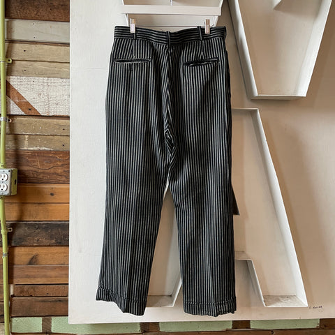 60’s Striped Trousers - 31” x 27.5”