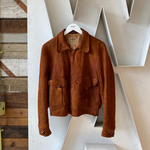 50’s Suede Cruiser Jacket - Large