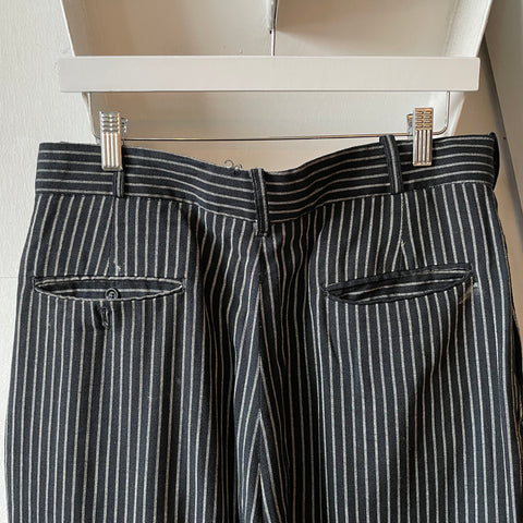 60’s Striped Trousers - 31” x 27.5”