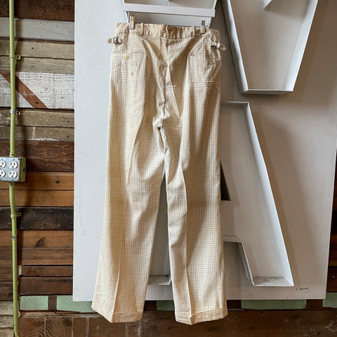 40’s Sun-Cool Side Tie Trousers - 33” x 31”