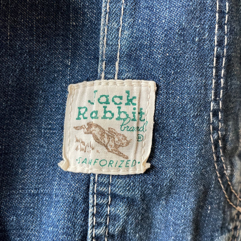 40’s Jack Rabbit Overalls - 30” x 29”