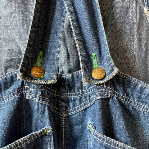 40’s Jack Rabbit Overalls - 30” x 29”