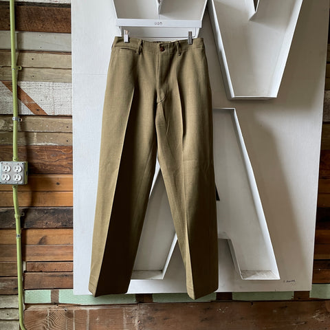 40’s Military Officer Trousers - 29” x 31”