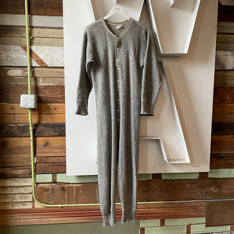 50’s Wool Union Suit - Medium