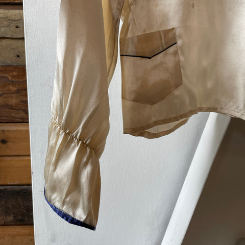 50’s Silk Shirt - Small