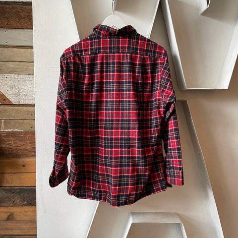 70’s Pendleton Loop Collar Flannel - Large