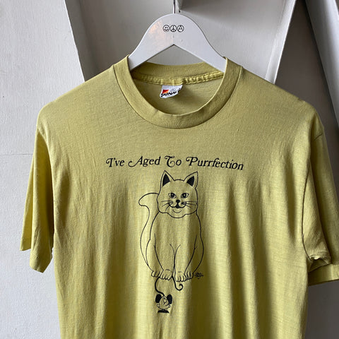 80's Purrfection Tee - Large
