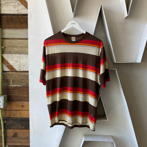 80's Stripe Tee - XL