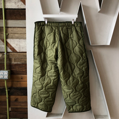 Military Liner Wide Pants - 38.5” x 24.5”