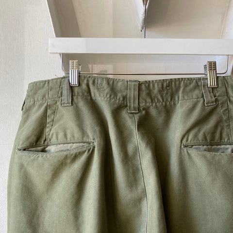 50's Adjustable Field Trousers - 34" - 36” x 31.5”