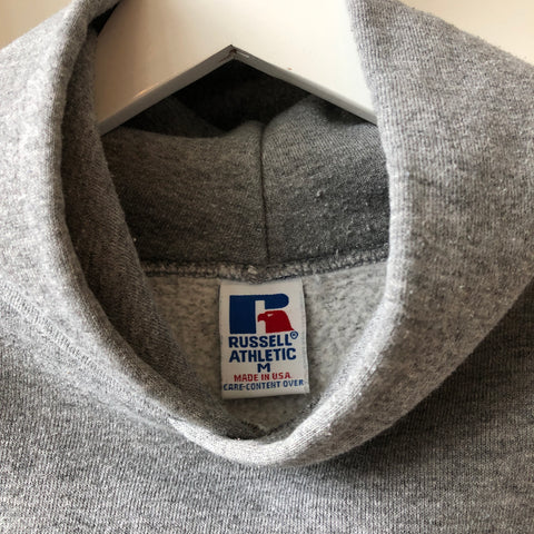 90's Russell Hooded Sweatshirt - Medium