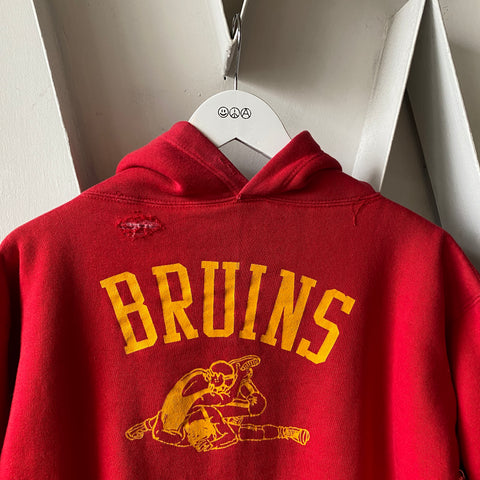 70's Double Face Bruins Hoodie - Large