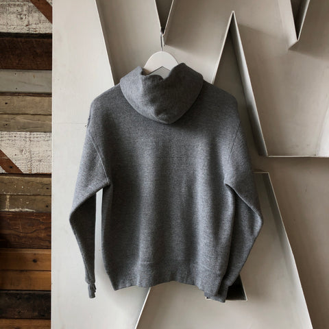90's Russell Hooded Sweatshirt - Medium