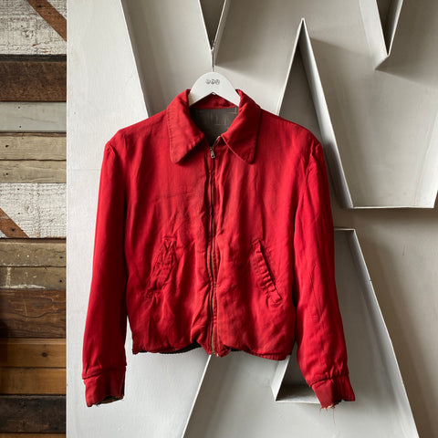 50’s Reversible Rayon Ricky Jacket - Medium