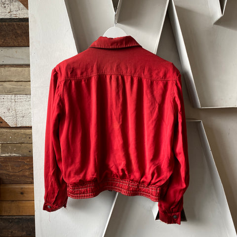 50’s Reversible Rayon Ricky Jacket - Medium